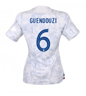 Frankrig Matteo Guendouzi #6 Replika Udebanetrøje Dame VM 2022 Kortærmet